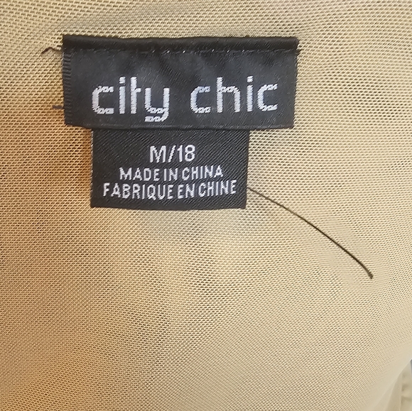 City Chic lavender lace tank size 18W - Picture 5 of 6